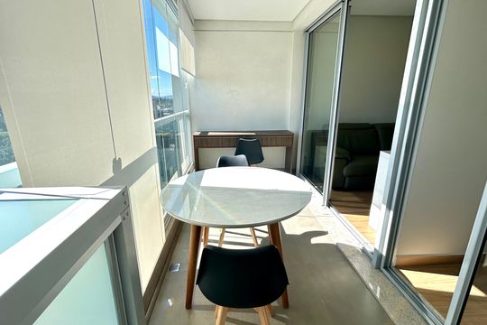Varanda da Sala de apartamento para alugar com 1 quarto, 39m² em Macedo, Guarulhos
