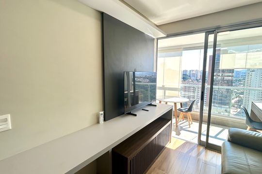 Sala de apartamento para alugar com 1 quarto, 39m² em Macedo, Guarulhos