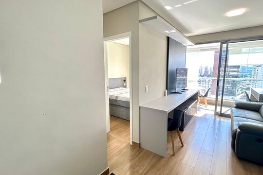 Cozinha de apartamento para alugar com 1 quarto, 39m² em Macedo, Guarulhos