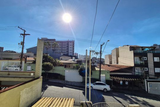 Vista da sala de casa para alugar com 2 quartos, 500m² em Santa Maria, Santo André