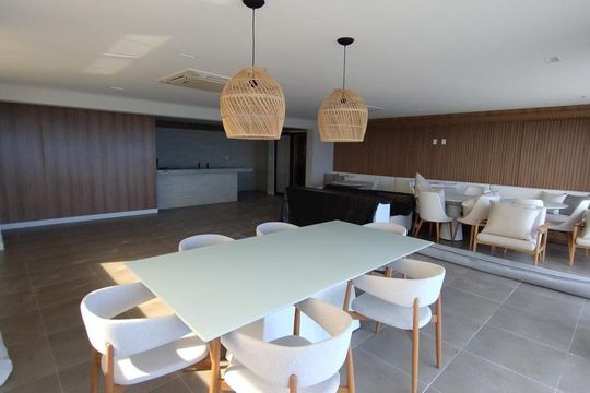 Salão de festas de kitnet/studio para alugar com 1 quarto, 29m² em Itapuã, Salvador
