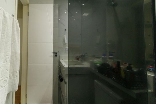 Banheiro da Suíte de apartamento para alugar com 3 quartos, 69m² em Vila Gustavo, São Paulo