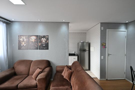 Sala de apartamento à venda com 2 quartos, 44m² em Vila Andrade, São Paulo