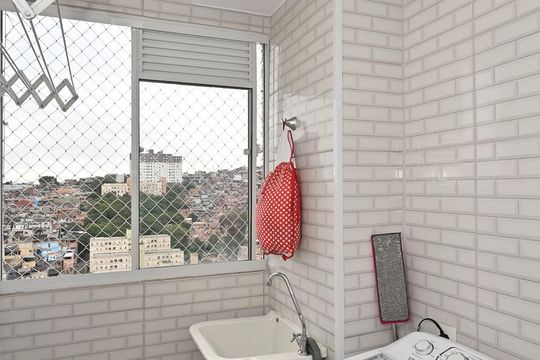 Cozinha de apartamento à venda com 2 quartos, 44m² em Vila Andrade, São Paulo