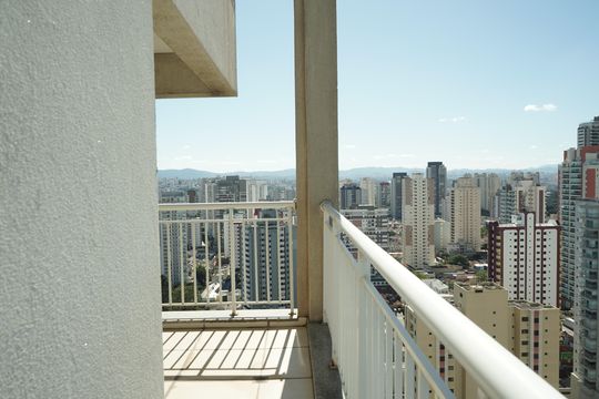 Varanda da Sala de apartamento para alugar com 3 quartos, 145m² em Tatuapé, São Paulo
