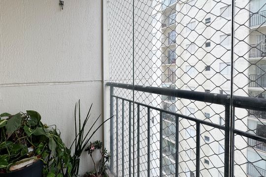 Sacada de apartamento à venda com 2 quartos, 48m² em Bairro dos Casa, São Bernardo do Campo