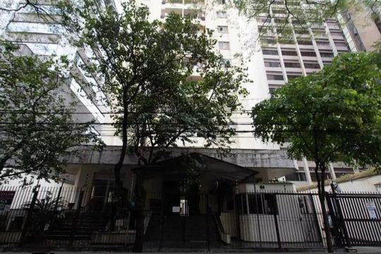 Fachada de apartamento para alugar com 1 quarto, 45m² em Itaim Bibi, São Paulo