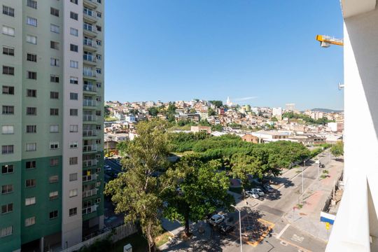 Varanda da Sala de apartamento para alugar com 2 quartos, 55m² em Santo Cristo, Rio de Janeiro
