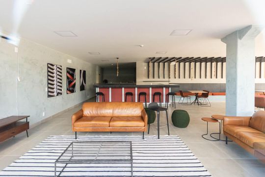 Área comum de apartamento para alugar com 2 quartos, 55m² em Santo Cristo, Rio de Janeiro
