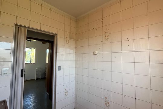 Cozinha de apartamento à venda com 2 quartos, 49m² em Jardim Bela Vista, Campinas