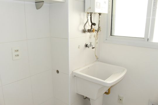 Área de serviço de apartamento à venda com 1 quarto, 41m² em República, São Paulo