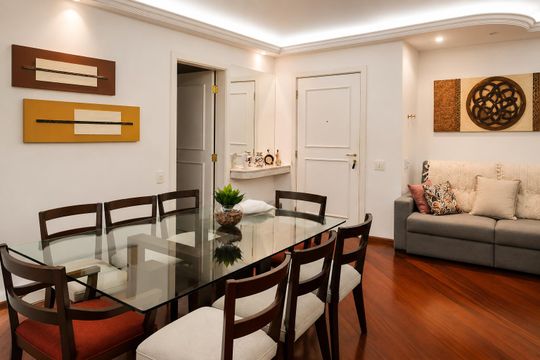 Sala de apartamento à venda com 4 quartos, 138m² em Ipiranga, São Paulo