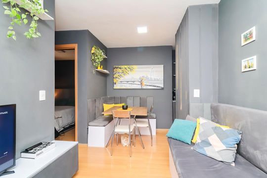 Sala de apartamento à venda com 2 quartos, 43m² em Colônia (zona Leste), São Paulo