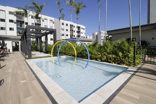 Área comum - Piscina de apartamento para alugar com 2 quartos, 43m² em Barra Olímpica, Rio de Janeiro
