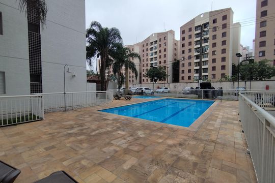 Área comum - Piscina de apartamento à venda com 2 quartos, 47m² em Parque Bristol, São Paulo