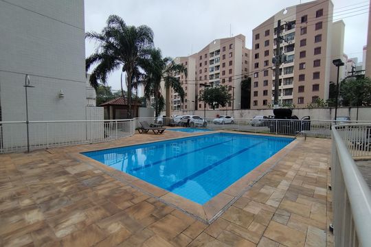 Área comum - Piscina de apartamento à venda com 2 quartos, 47m² em Parque Bristol, São Paulo