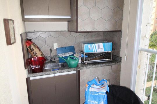Sacada de apartamento para alugar com 4 quartos, 133m² em Jardim das Industrias, São José dos Campos