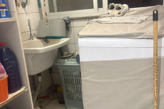 Área de serviço de apartamento para alugar com 3 quartos, 90m² em Vila Valqueire, Rio de Janeiro