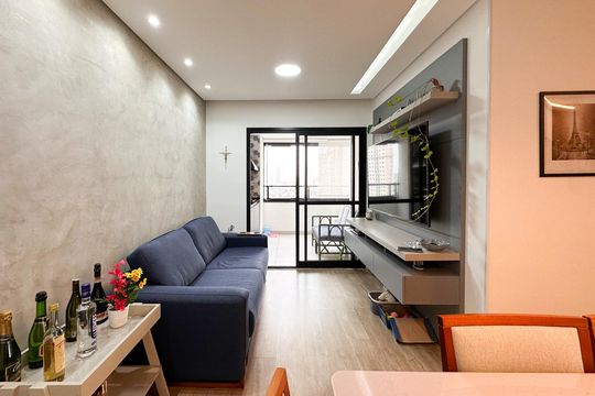 Sala de apartamento à venda com 2 quartos, 60m² em Centro, São Bernardo do Campo