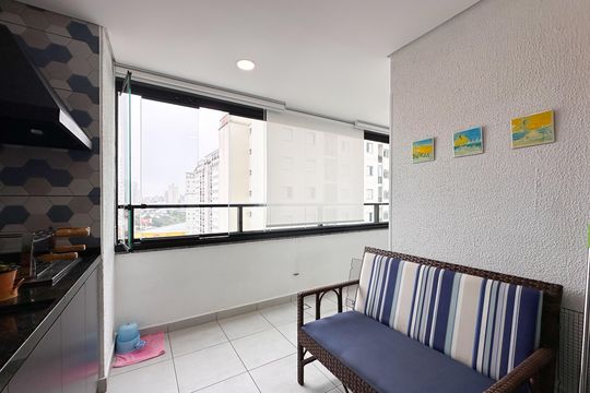 Sacada de apartamento à venda com 2 quartos, 60m² em Centro, São Bernardo do Campo