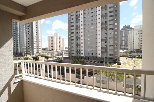 Sacada de apartamento para alugar com 2 quartos, 50m² em Jardim Karaíba, Uberlândia