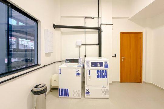 Área comum de kitnet/studio para alugar com 1 quarto, 24m² em Ipiranga, São José