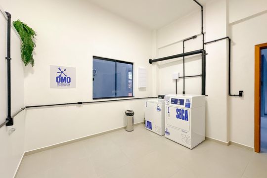 Área comum de kitnet/studio para alugar com 1 quarto, 24m² em Ipiranga, São José