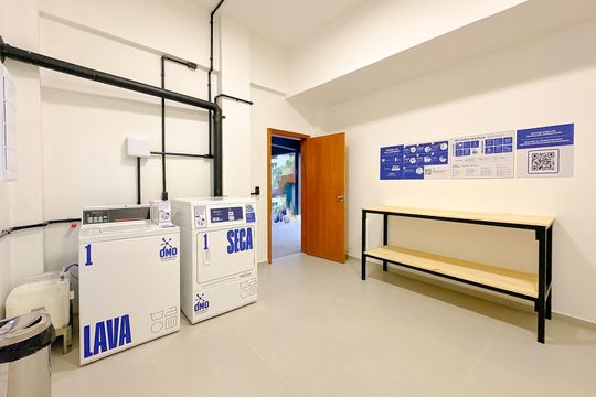 Área comum  de kitnet/studio para alugar com 1 quarto, 24m² em Ipiranga, São José