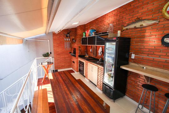 Área gourmet de casa para alugar com 3 quartos, 245m² em Jardim Serrano, Votorantim