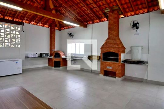 Área comum - Churrasqueira de apartamento à venda com 3 quartos, 76m² em Jardim Henriqueta, Taboão da Serra