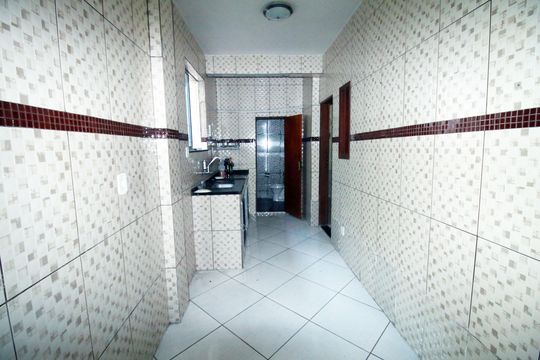 Cozinha de casa para alugar com 3 quartos, 50m² em Pavuna, Rio de Janeiro