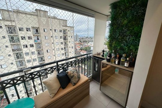 Varanda de apartamento à venda com 3 quartos, 65m² em Jardim Japao, São Paulo
