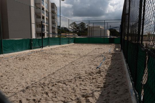 Área comum de apartamento para alugar com 2 quartos, 61m² em Balneário Tropical, Paulínia