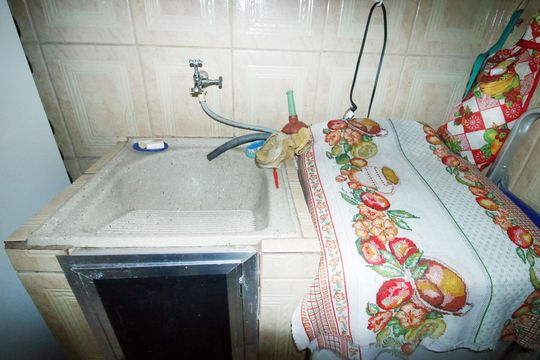 Área de Serviço de casa para alugar com 1 quarto, 28m² em Pavuna, Rio de Janeiro
