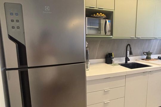 Cozinha de apartamento à venda com 2 quartos, 38m² em Jardim America da Penha, São Paulo