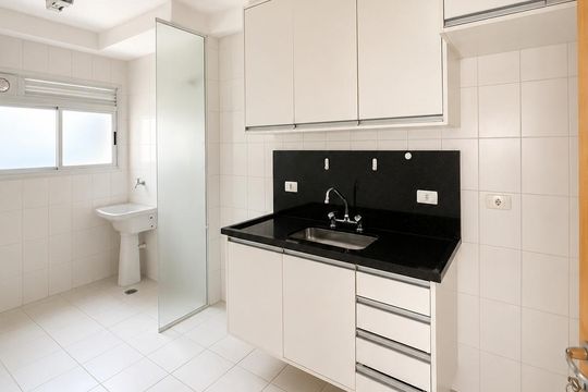 Cozinha de apartamento para alugar com 2 quartos, 77m² em Jardim Satélite, São José dos Campos