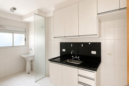 Cozinha de apartamento para alugar com 2 quartos, 77m² em Jardim Satélite, São José dos Campos