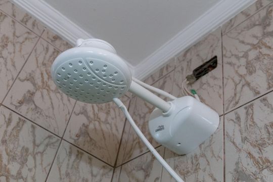 Banheiro do Quarto 3 suíte de casa para alugar com 3 quartos, 125m² em Jardim Ipanema, Guarulhos