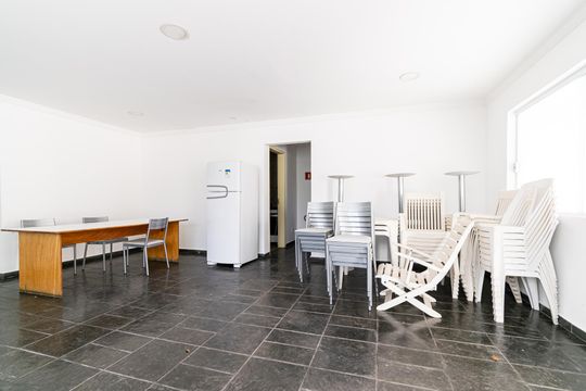Área comum - Salão de festas de apartamento à venda com 2 quartos, 60m² em Vila Mascote, São Paulo