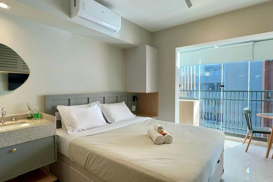 Studio de kitnet/studio para alugar com 1 quarto, 23m² em Paraíso, São Paulo