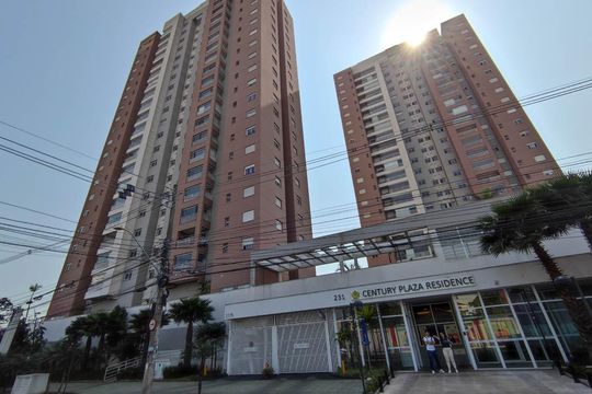 Fachada do condomínio de apartamento à venda com 3 quartos, 107m² em Vila Homero Thon, Santo André