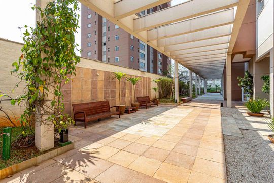 Área comum de apartamento à venda com 3 quartos, 107m² em Vila Homero Thon, Santo André