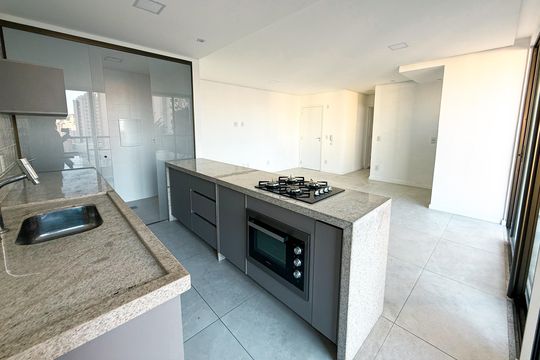 Cozinha de apartamento para alugar com 1 quarto, 65m² em São Mateus, Juiz de Fora
