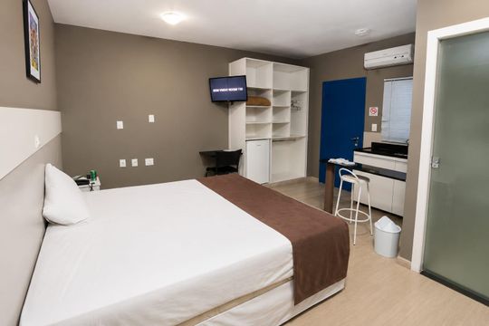 Studio de kitnet/studio para alugar com 1 quarto, 25m² em Santa Cruz, Belo Horizonte