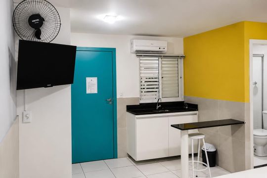 Studio de kitnet/studio para alugar com 1 quarto, 25m² em Santa Cruz, Belo Horizonte