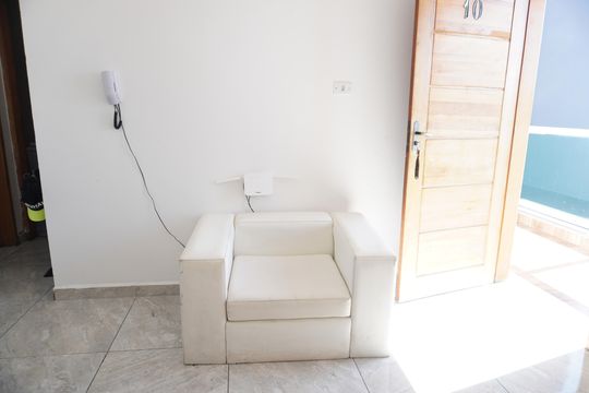 Sala de casa de condomínio para alugar com 2 quartos, 47m² em Jardim Sao Vicente, São Paulo