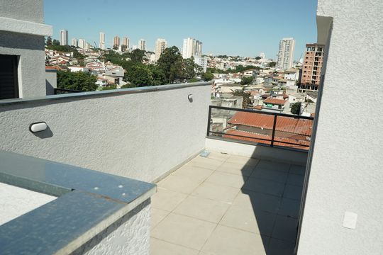 Terraço de casa de condomínio à venda com 3 quartos, 130m² em Vila Antonina, São Paulo