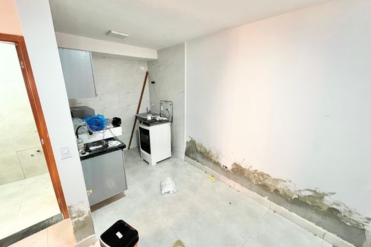 Sala/Cozinha de apartamento para alugar com 1 quarto, 27m² em Vila Nova Cachoeirinha, São Paulo