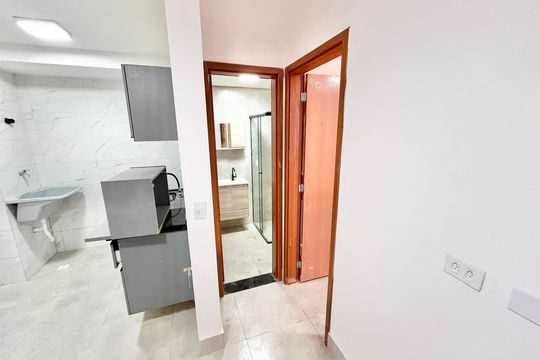Sala/Cozinha de apartamento para alugar com 1 quarto, 27m² em Vila Nova Cachoeirinha, São Paulo