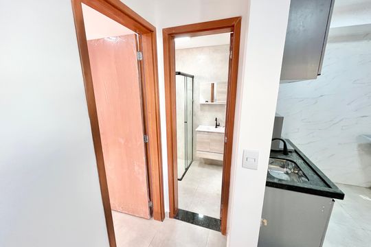 Sala/Cozinha de apartamento para alugar com 1 quarto, 25m² em Vila Nova Cachoeirinha, São Paulo